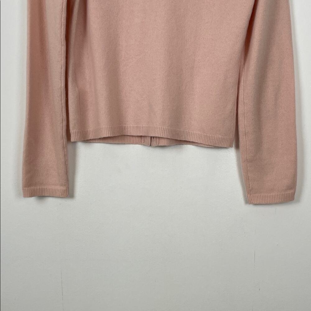 Weekend By Max Mara Cashmere Pink Embroidered Grapes Women's M Cardigan Sweater - Picture 7 of 11